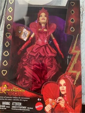 Disney Descendants Rise of Red Queen of Hearts Doll Mattel NEW in Box
